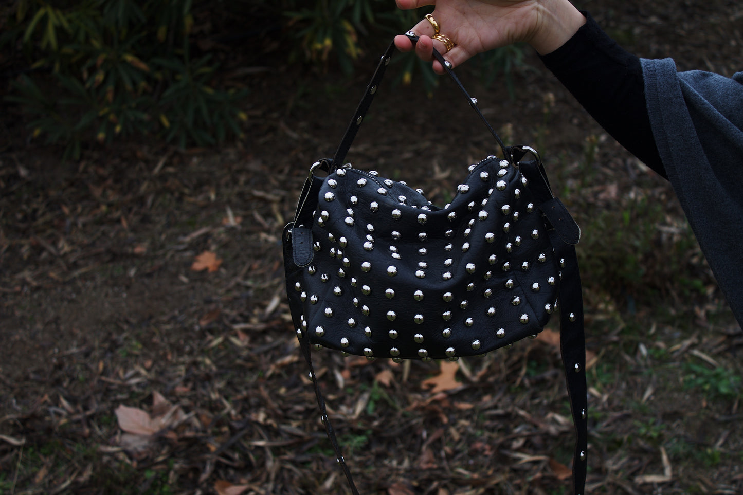 BOLSO CUBO NEGRO