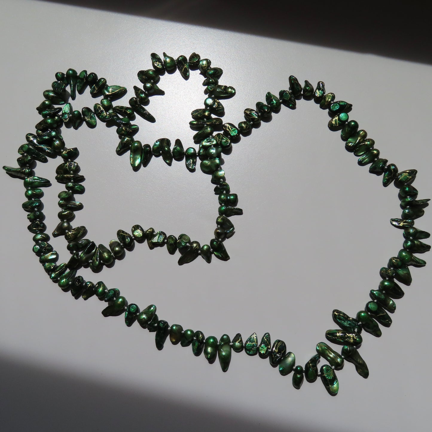 COLLAR DE PIEDRAS VERDE