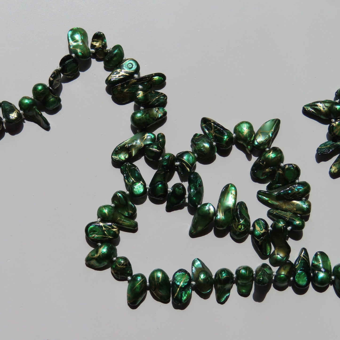 COLLAR DE PIEDRAS VERDE