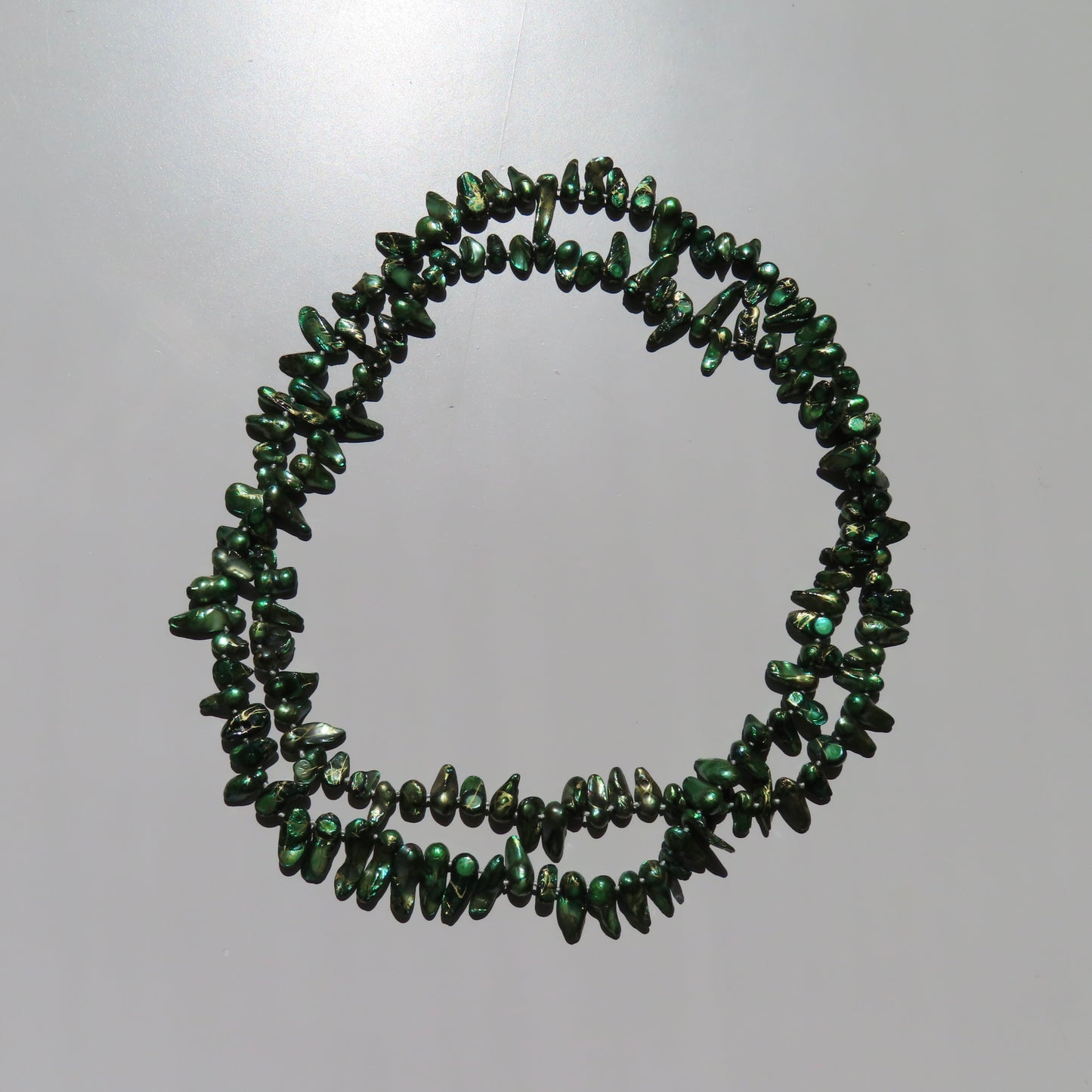 COLLAR DE PIEDRAS VERDE