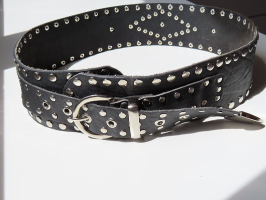 CINTURON NEGRO FAJIN TACHAS