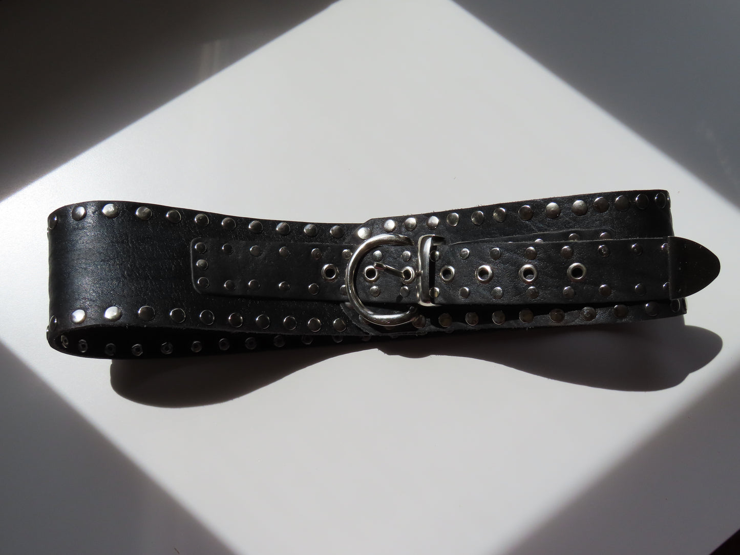 CINTURON NEGRO FAJIN TACHAS