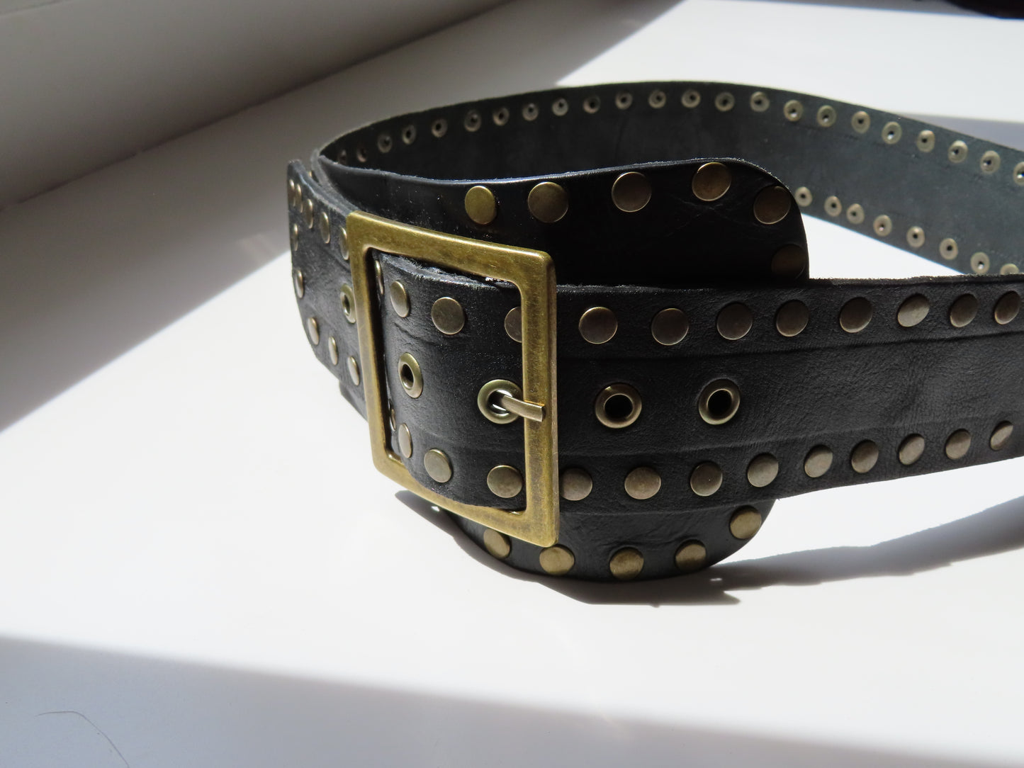 CINTURON NEGRO FAJIN TACHAS